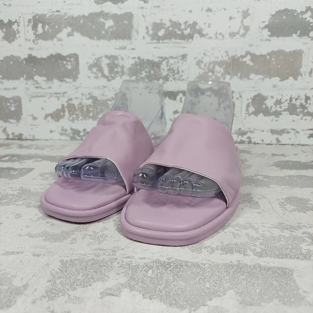 NEW Cushionaire Tudor Purple Summer Slide Flat Sandals H568 - Picture 2 of 12